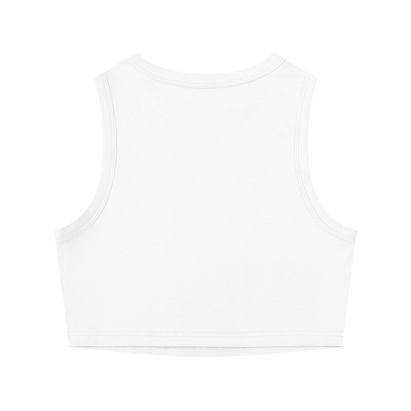 "Pretty and Problematic" Women's Tight Crewneck Crop Tank Top