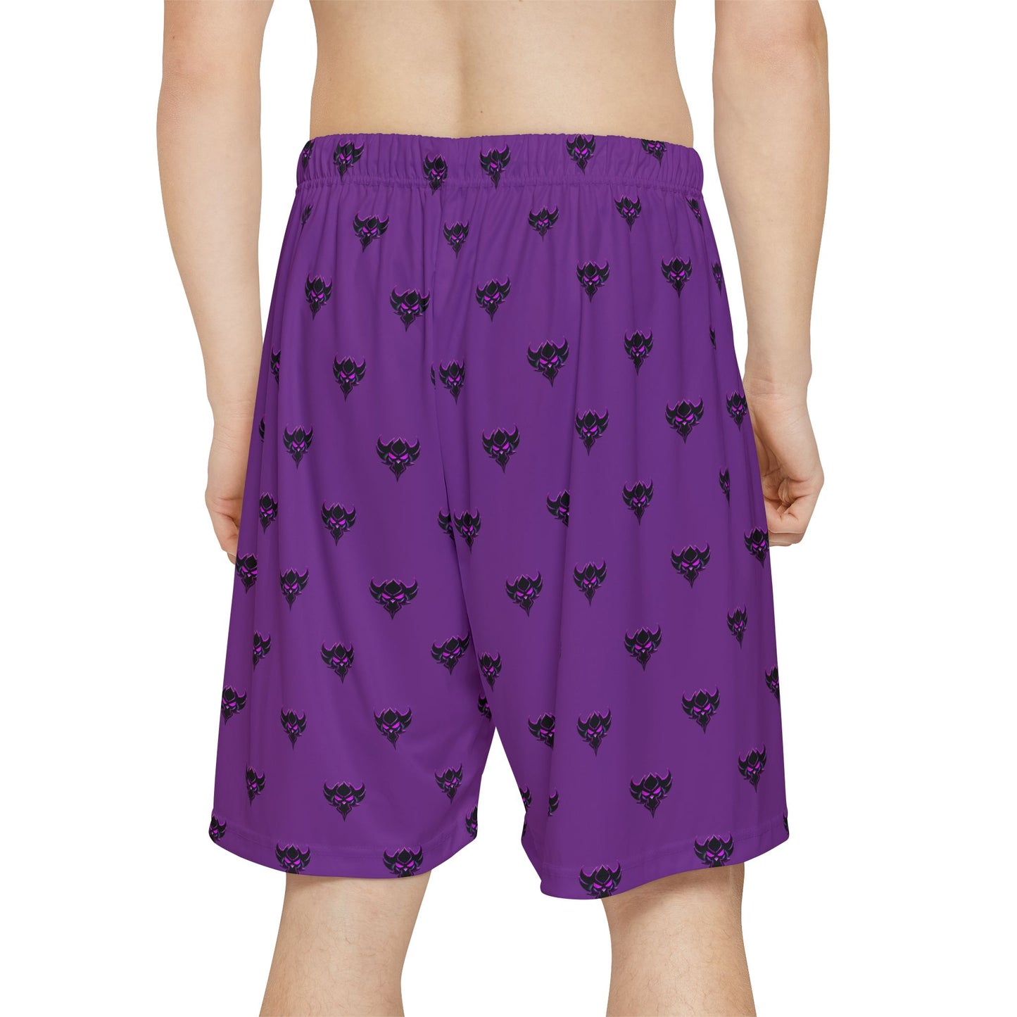 Purple Ungodly Apparel Logo Sports Shorts