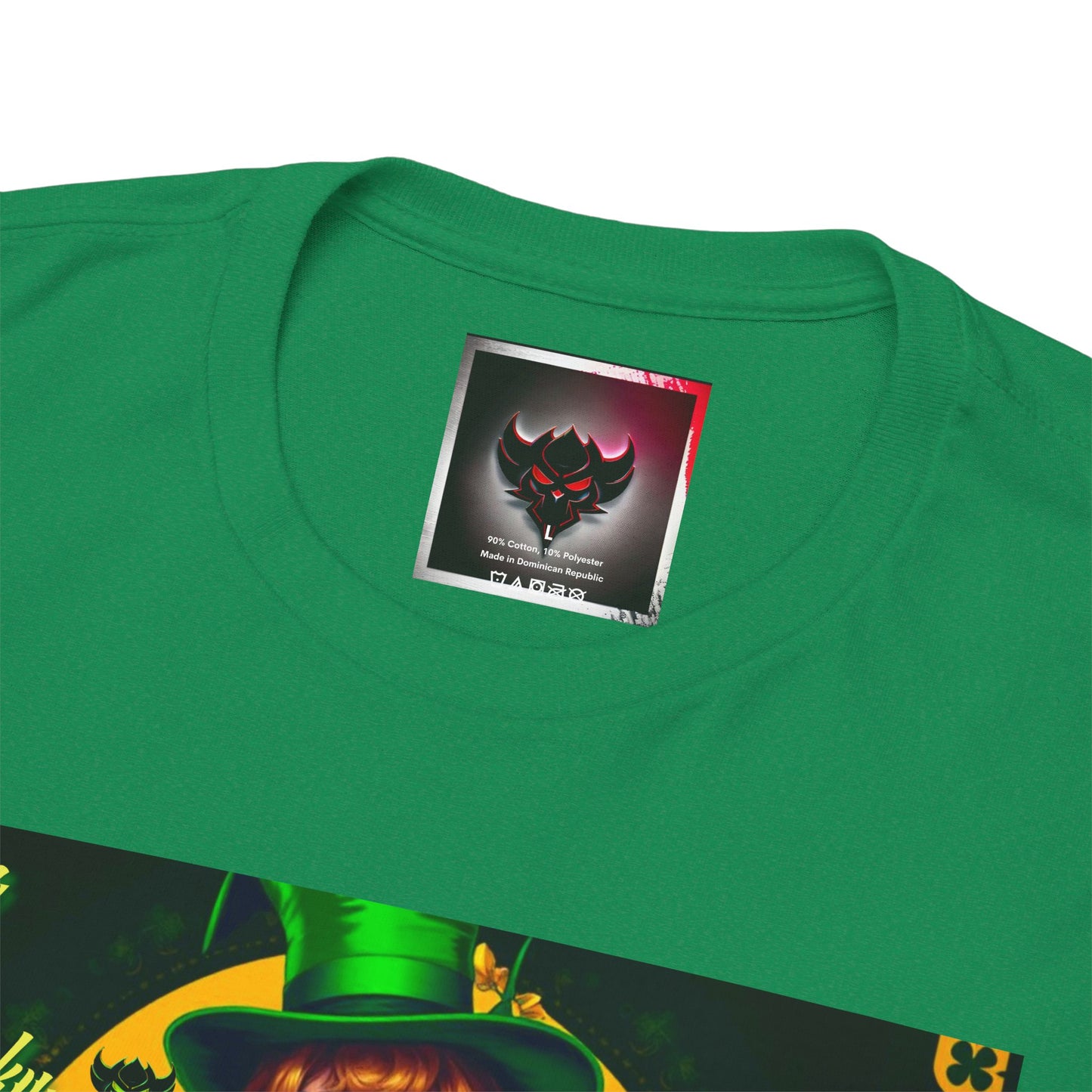 "I'm Not Lucky, I'm just really good at making Bad Decisions" St. Patrick's Day Unisex Heavy Cotton Tee - Playful Design with Lucky Charm Theme