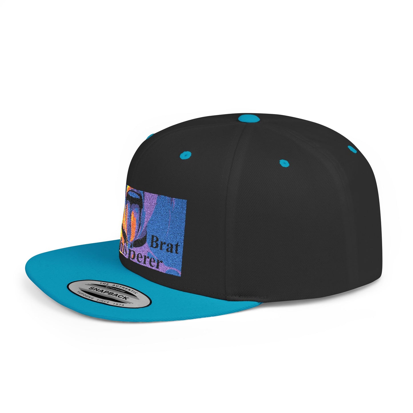 "Certified Brat Whisperer" Snapback Cap - Stylish Flat Bill Hat for Trendsetters