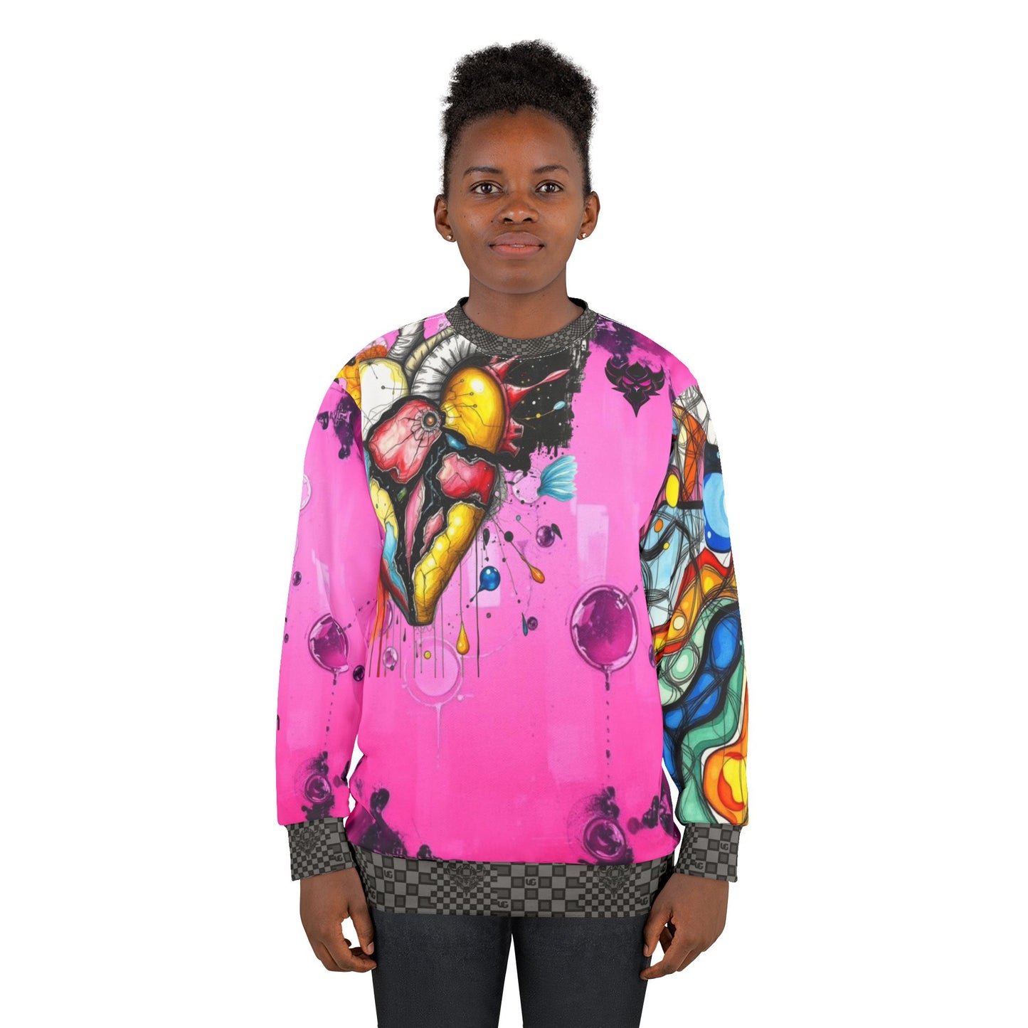 Vibrant Heart Unisex Sweatshirt