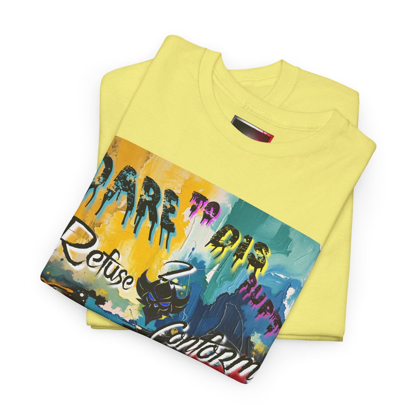 Bold Message Unisex Heavy Cotton Tee - "Dare to be Ungodly" T-Shirt