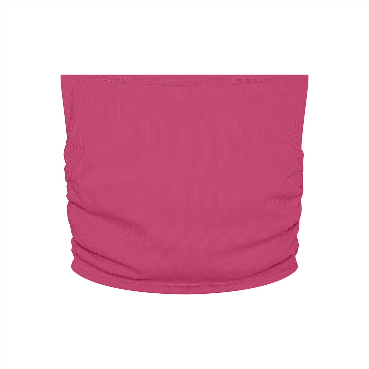 Women’s "Ungodly Apparel" Ruched Cropped Yoga Tube Top