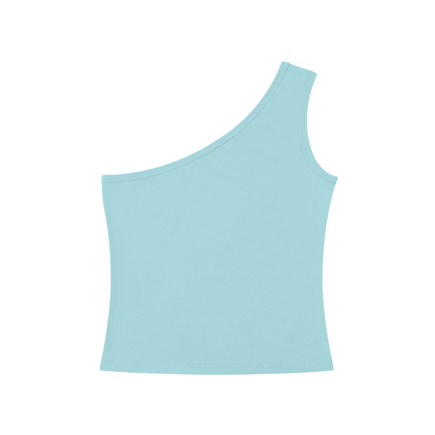 "Ungodly Apparel" Women's One-Shoulder Crop T-Shirt