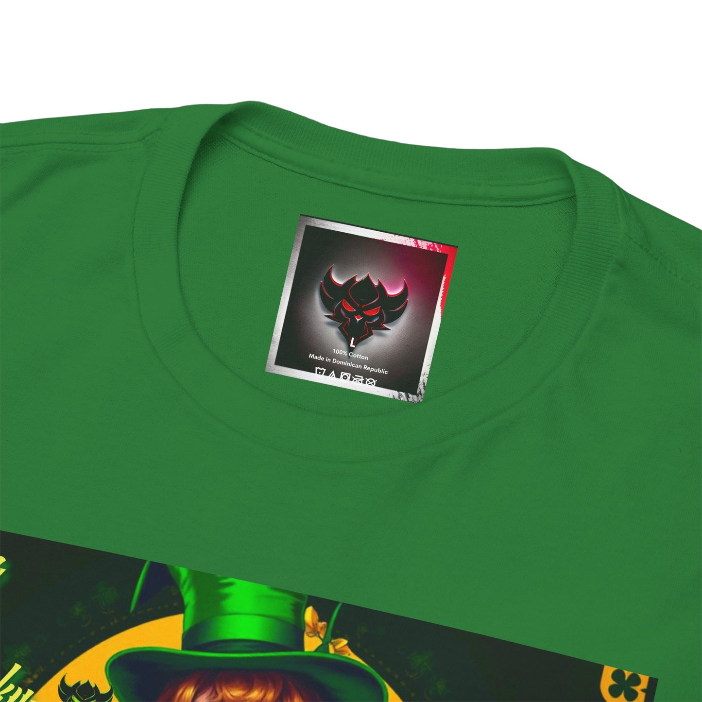 "I'm Not Lucky, I'm just really good at making Bad Decisions" St. Patrick's Day Unisex Heavy Cotton Tee - Playful Design with Lucky Charm Theme