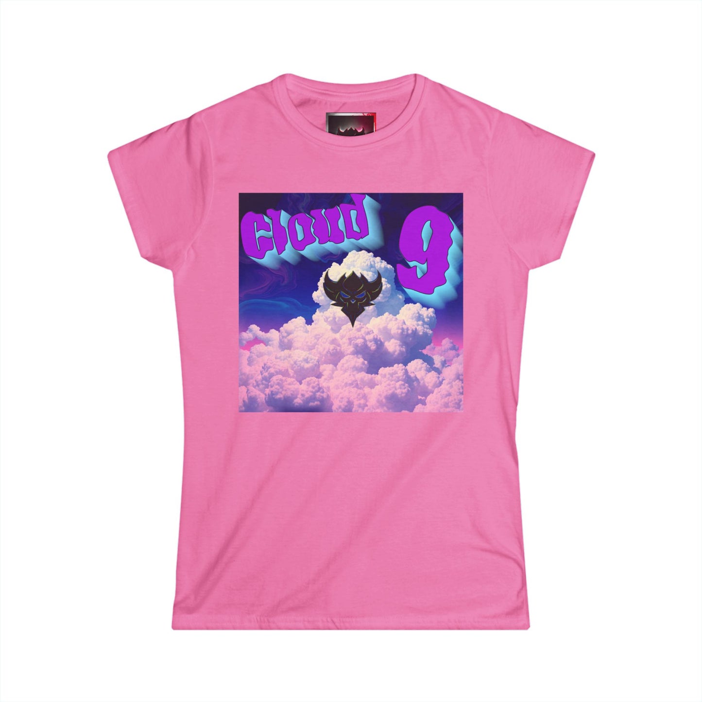 "Cloud 9" Women's Softstyle Tee - Dreamy Graphic Shirt for Relaxation & Positive Vibes