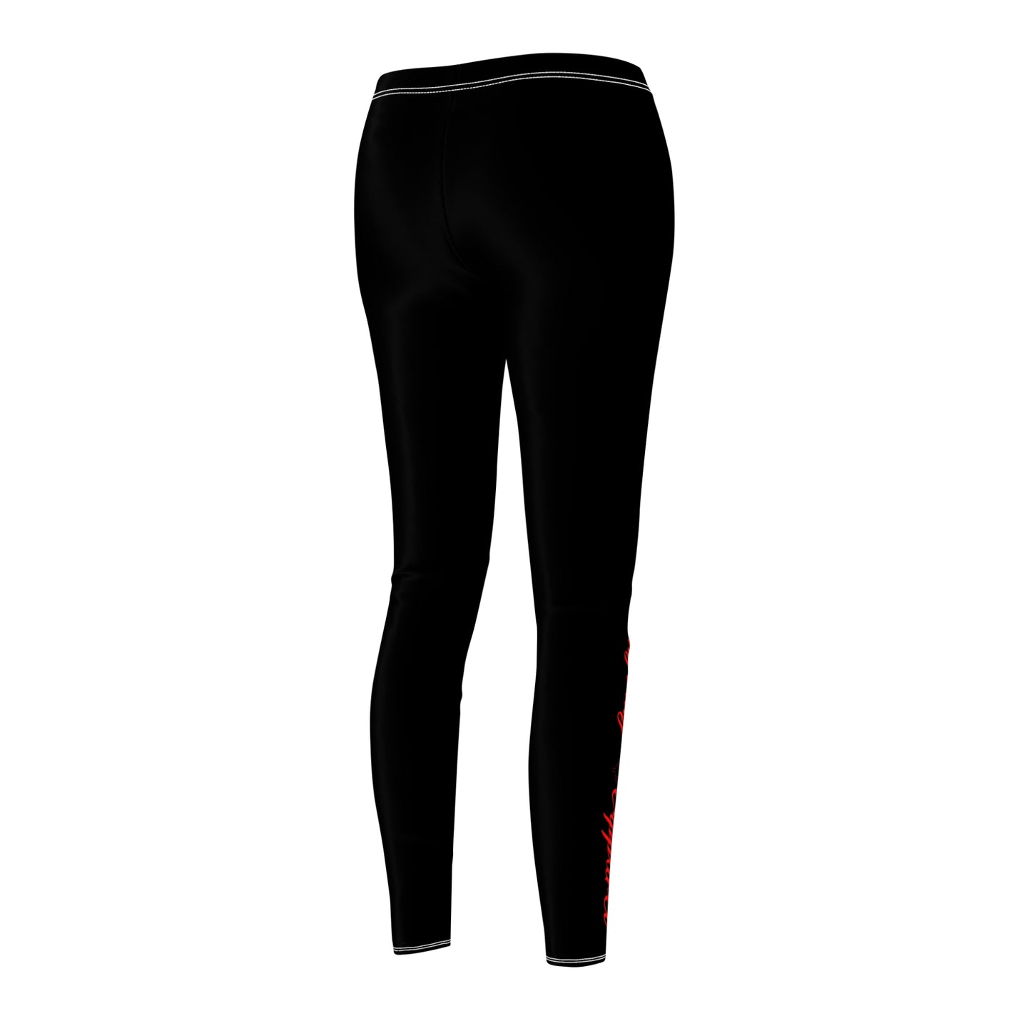 Bold Graphic Women's Leggings, Casual Activewear, Stylish Exercise Pants, Unique Fitness Leggings, Gifts for Her, Everyday Comfort Leggings
