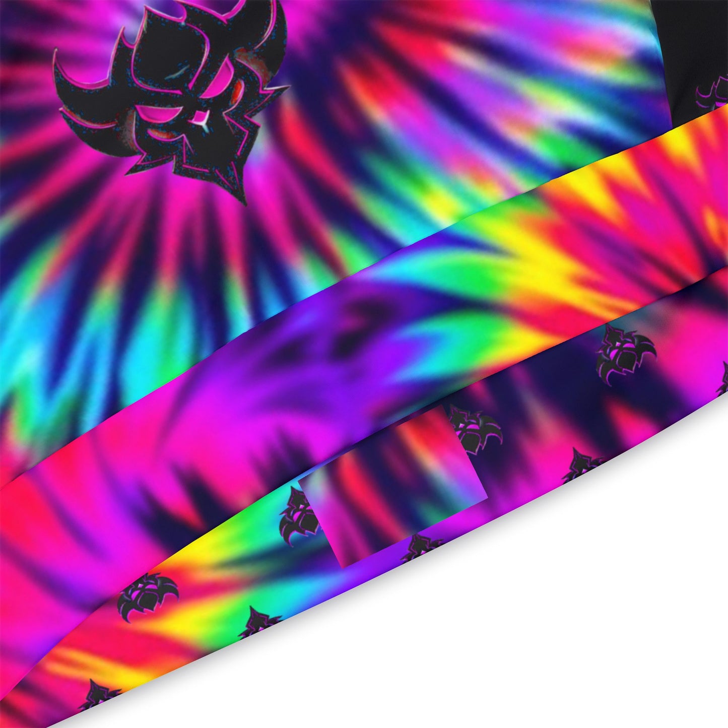 Psychedelic Athletic Hoodie - Unslow Apparel, Colorful Tie-Dye Hoodie, Unisex Sweatshirt, Cozy Streetwear, Perfect for Festivals