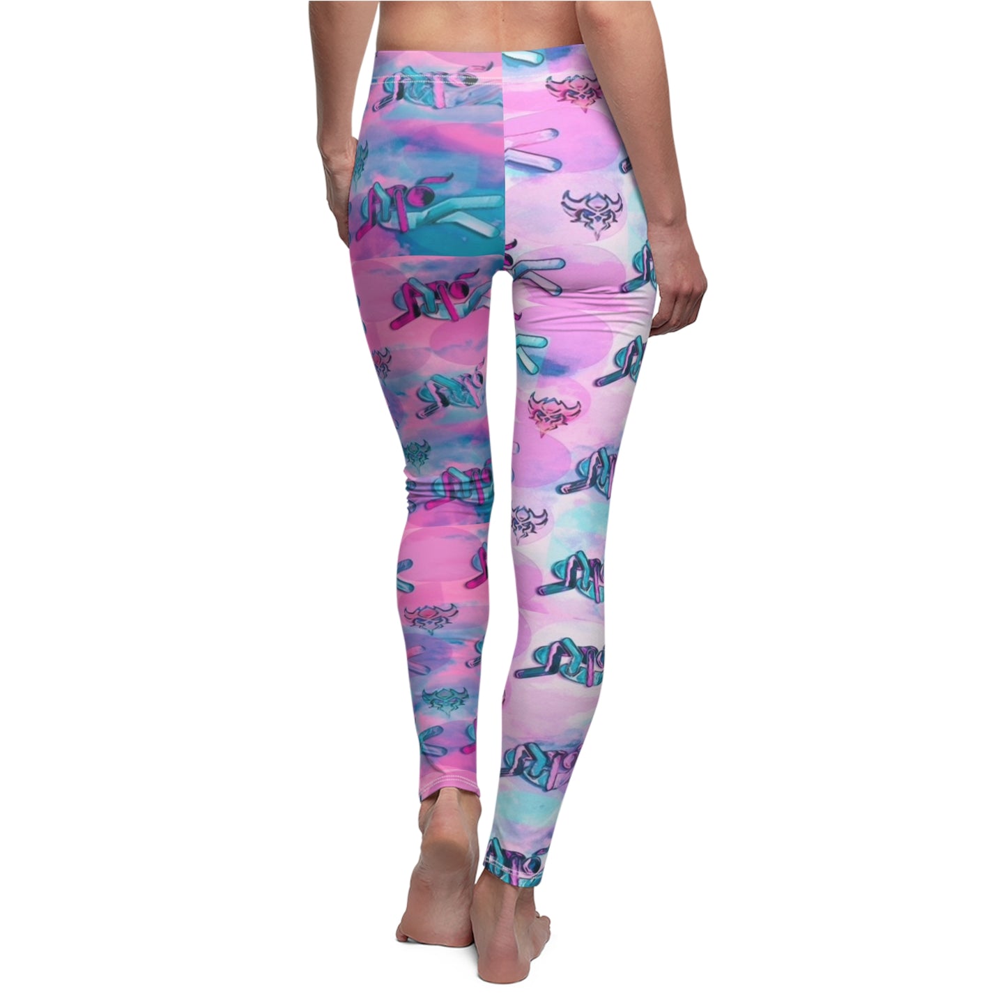 "69" Vibrant Women's Casual Leggings