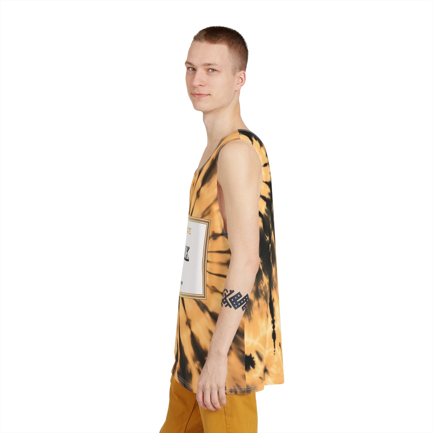 "Certified Freak" Tie-Dye Tank Top, Unisex Summer Shirt, Gift for Trendsetters, Festival Wear, Casual Beach Attire