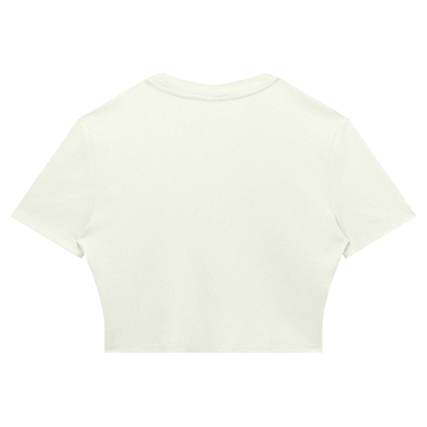 "Green UG Apparel" Women's Slim Ribbed Crop T-Shirt