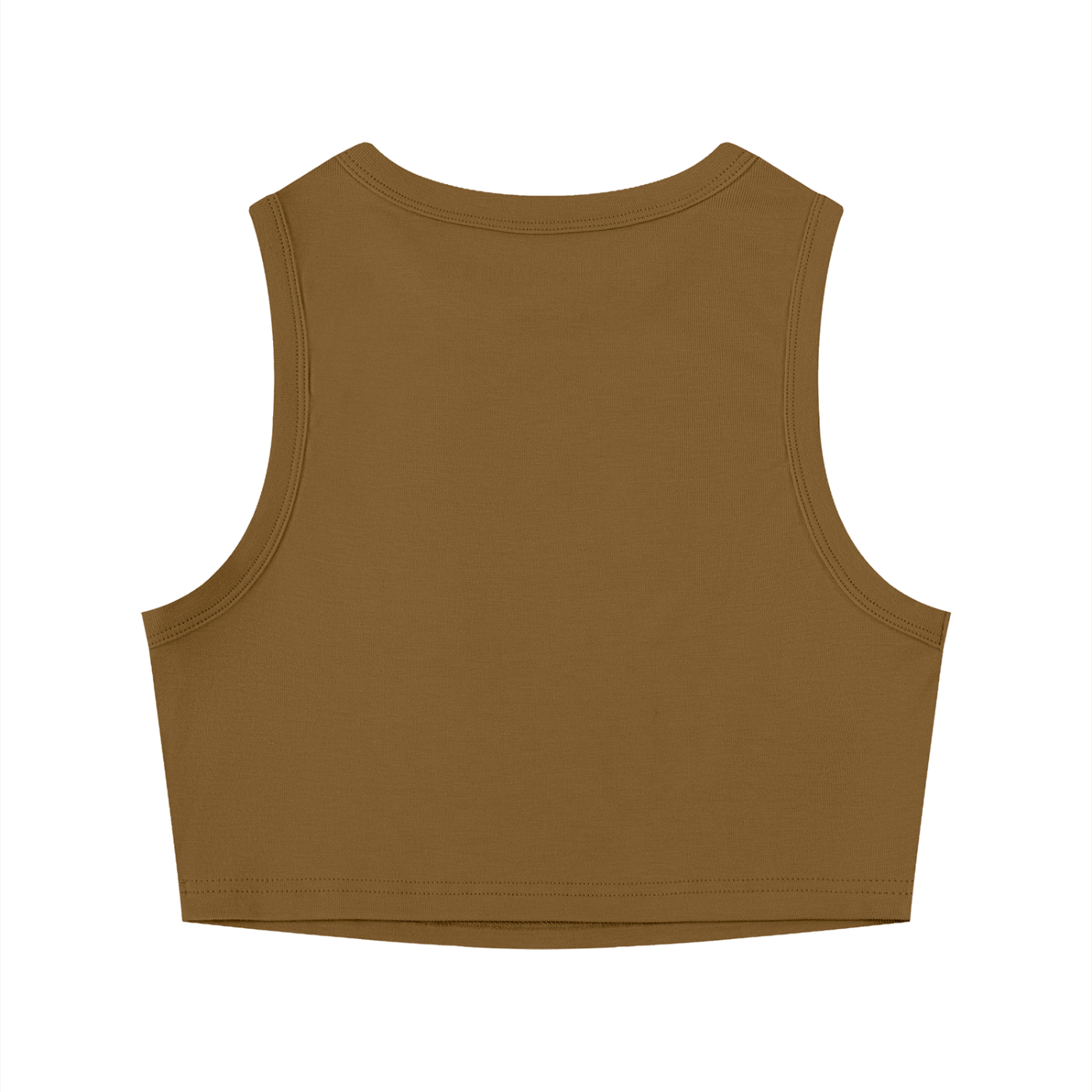 Women's "Ungodly Tiger" Tight Crewneck Crop Tank Top