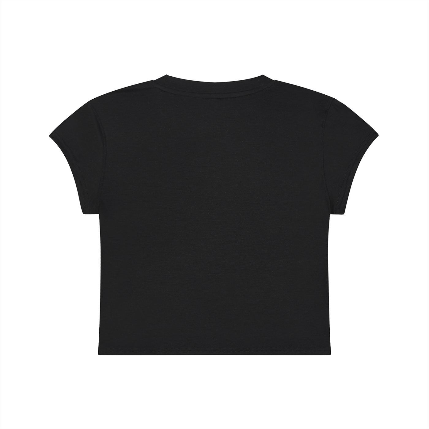 "Bad and Sad" Women's Slim-Fit Cropped T-Shirt