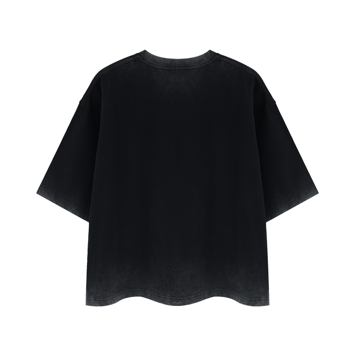 "Head on a Swivel" Unisex Reverse Dyed Boxy T-Shirt