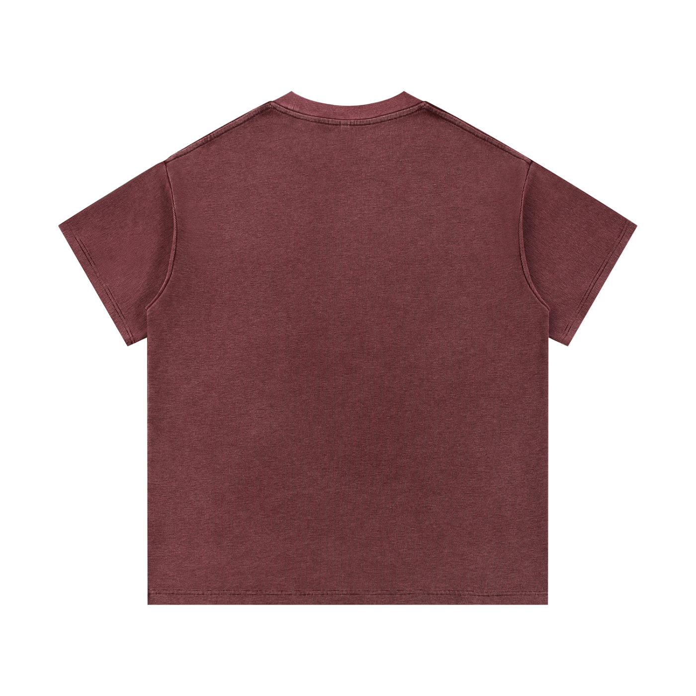 "Motion Over Emotions" Mineral Wash Waffle Knit T-Shirt