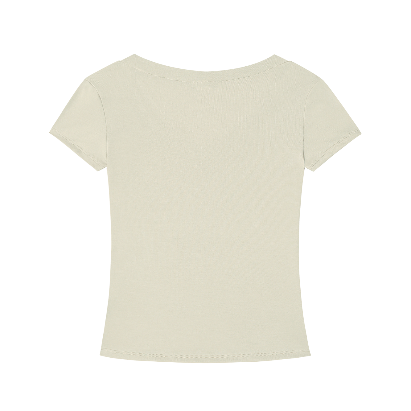 "Vertical Ungodly Apparel"Tencel Slim Fit V-Neck T-Shirt