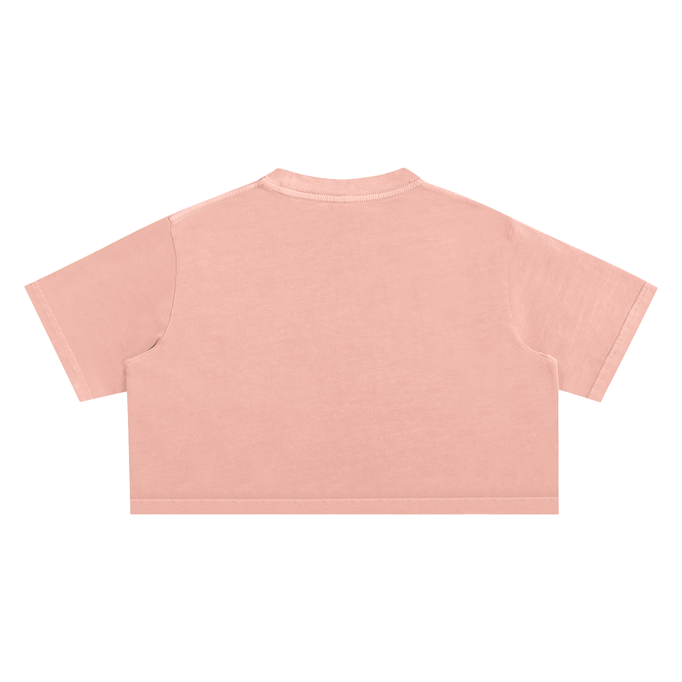 "Good vs Evil Abstract Art" Snow Washed Crop Top