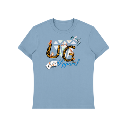 "UG Apparel's: Aces in Their Places" Unisex Heavyweight Slim Fit T-Shirt