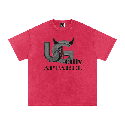 Snow Washed UG Apparel Oversized Cotton T-Shirt