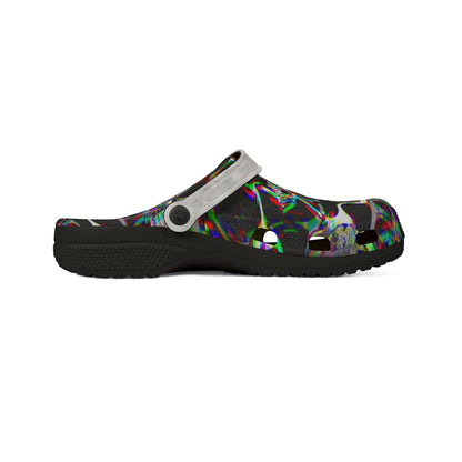 Ungodly Apparel Skull Glitch Clog