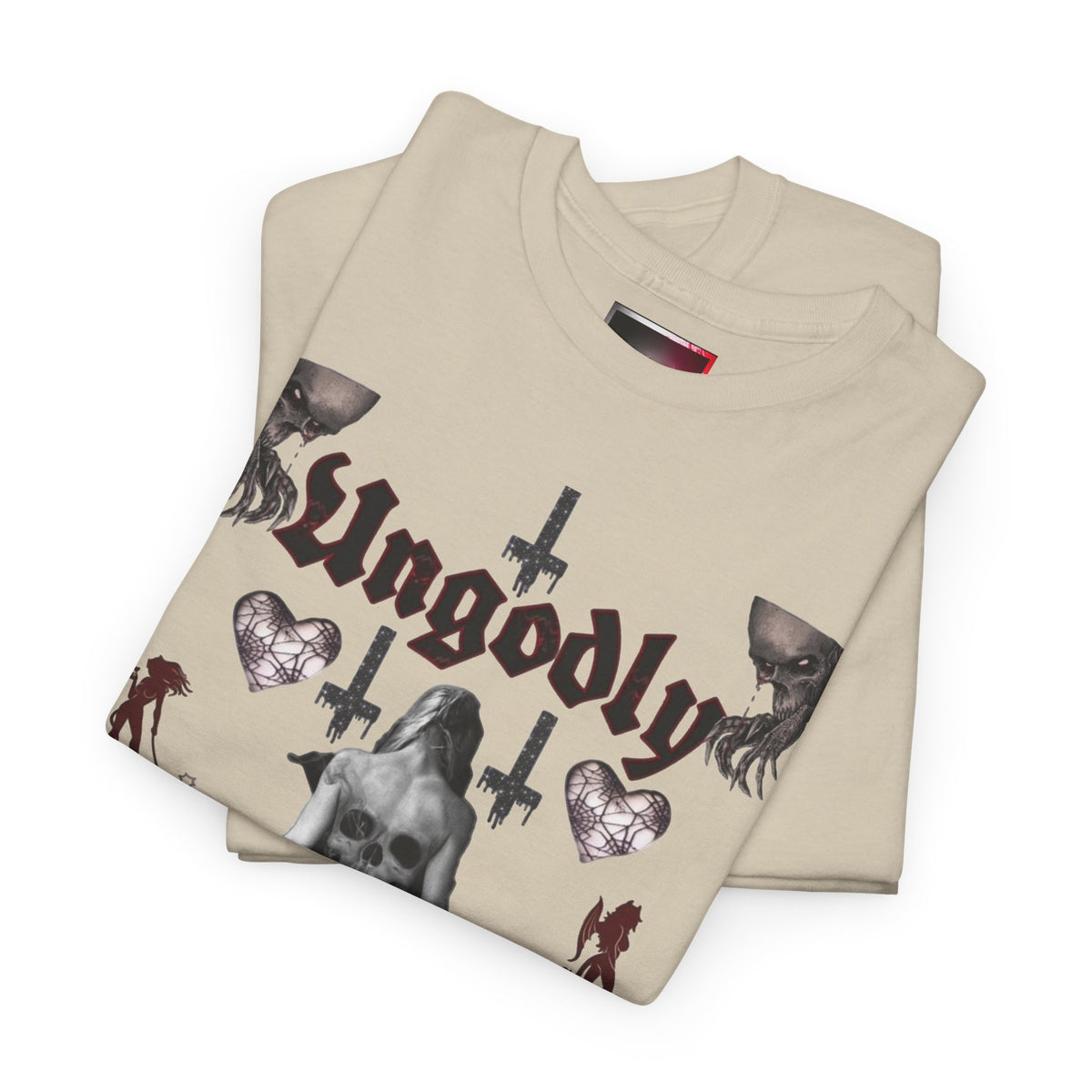 Ungodly Skull Gothic T-Shirt
