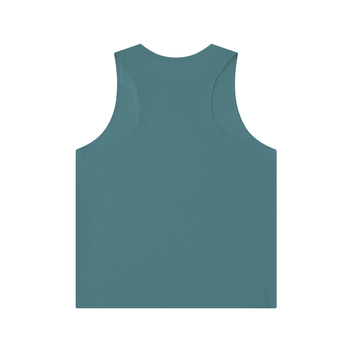 "Dog in Me" Men's Solid Color Crewneck Tank Top