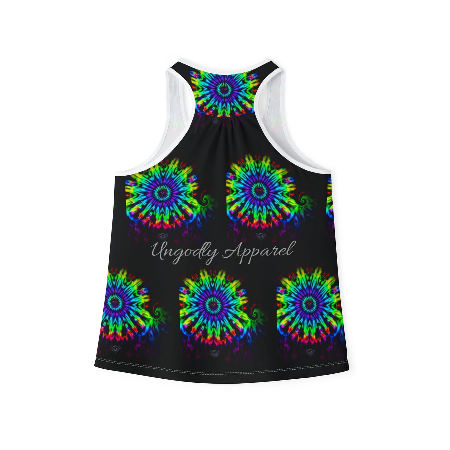 Psychedelic Women's Tank Top, Edgy Summer Style, Boho Vibes, Festival Attire, Comfortable Everyday Wear