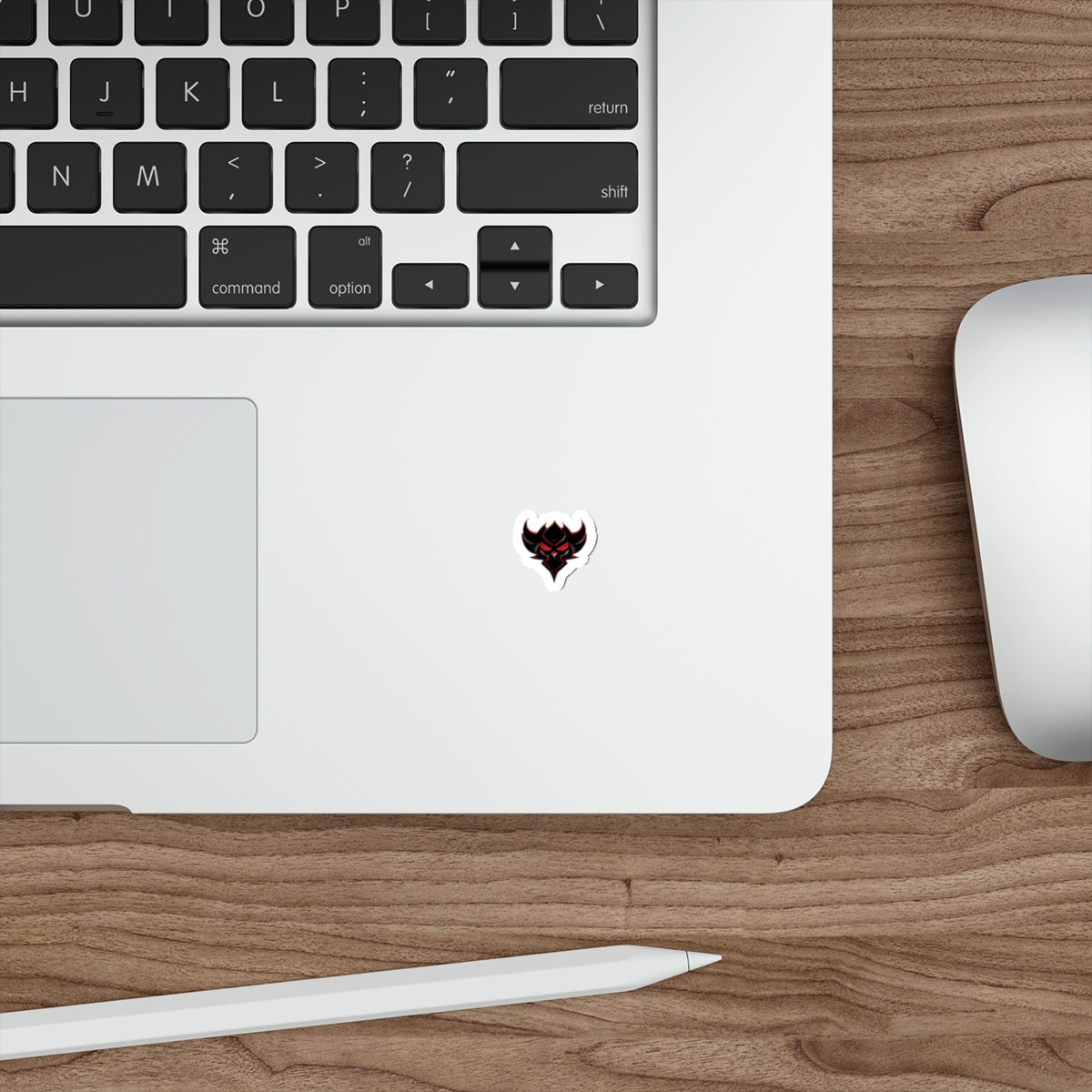 Red Ungodly Apparel Logo Stickers