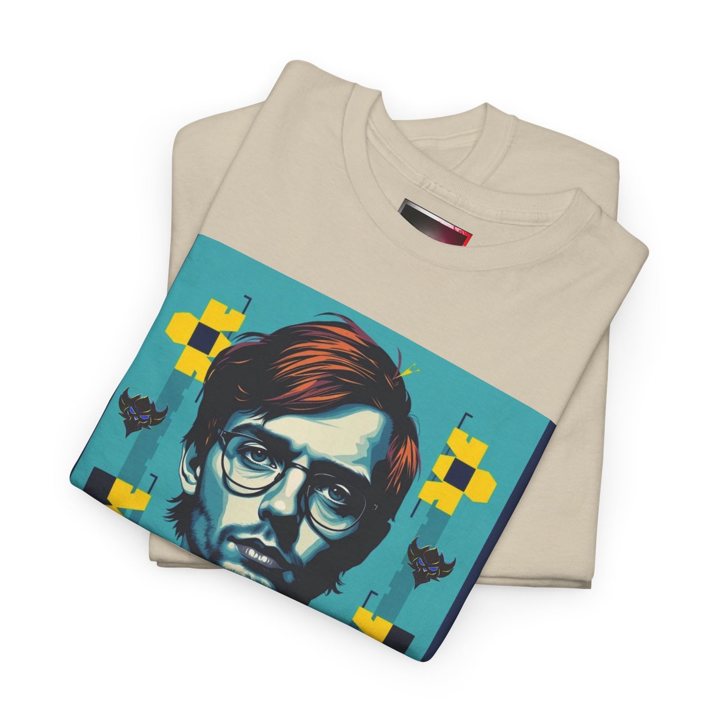 "Cannibal Couture" Unisex Heavy Cotton Tee - Retro Vibe Shirt, Casual Wear, Gift for Him/Her, Unique Graphic Tee, Halloween Costume