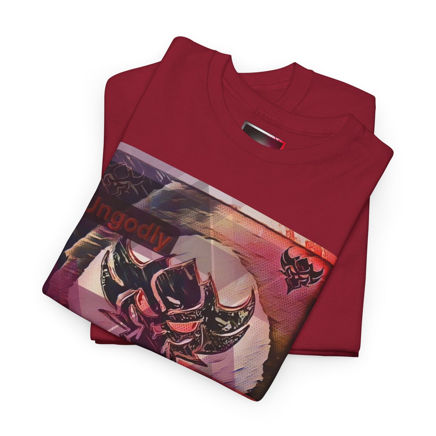 "Ungodly Apparel Logo Fall 25" Graphic Tee with Bold Design and Statement