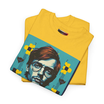 "Cannibal Couture" Unisex Heavy Cotton Tee - Retro Vibe Shirt, Casual Wear, Gift for Him/Her, Unique Graphic Tee, Halloween Costume