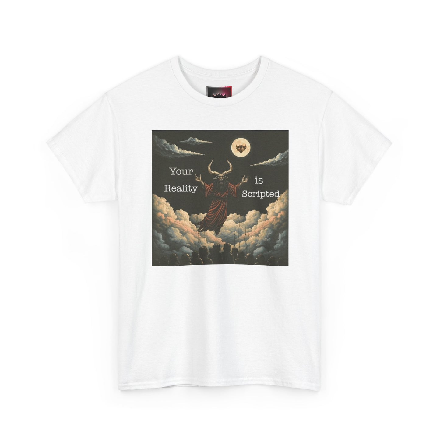 "Baal" Tee — "Your Reality Is Scripted" Graphic T-Shirt