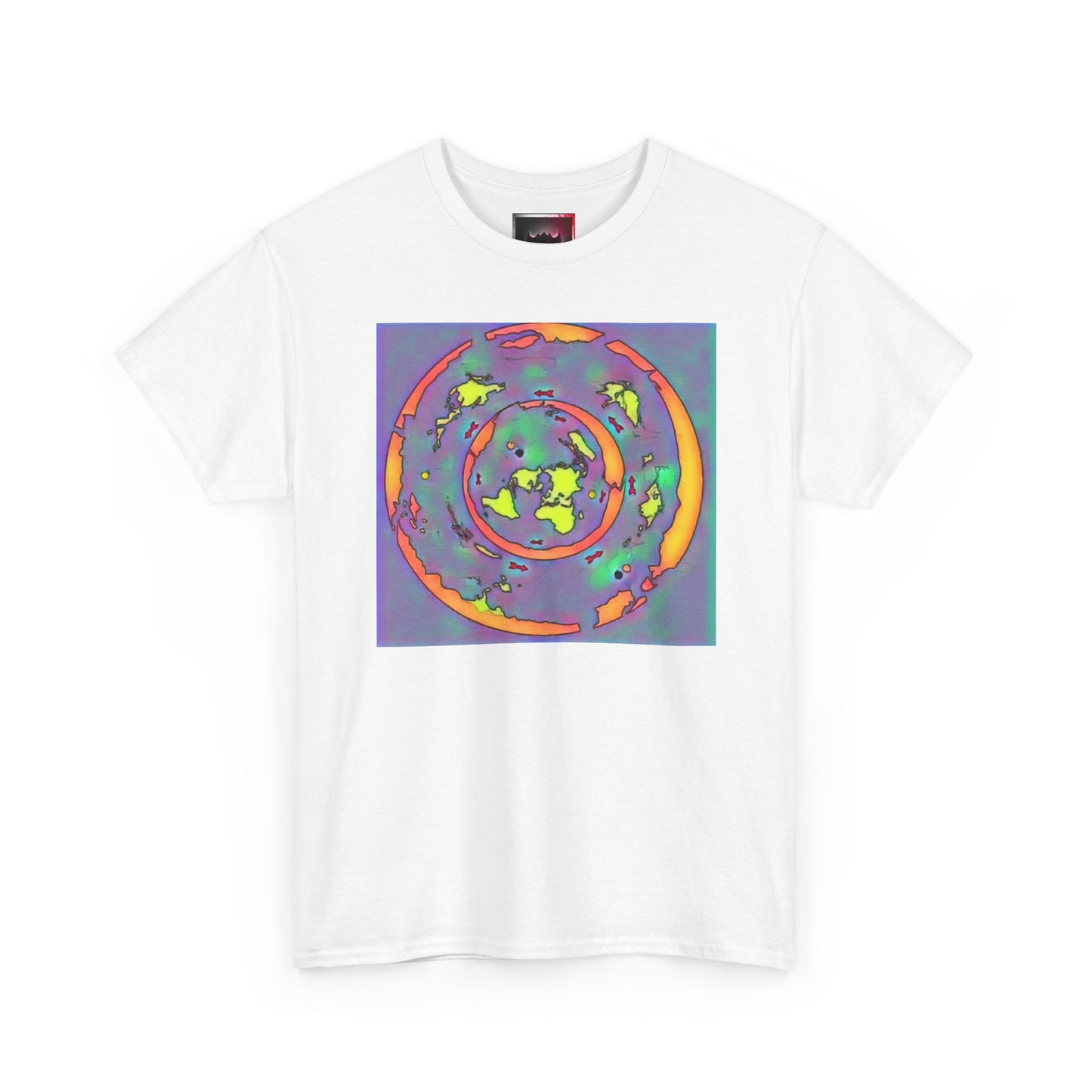 Psychedelic Flat Earth T-Shirt