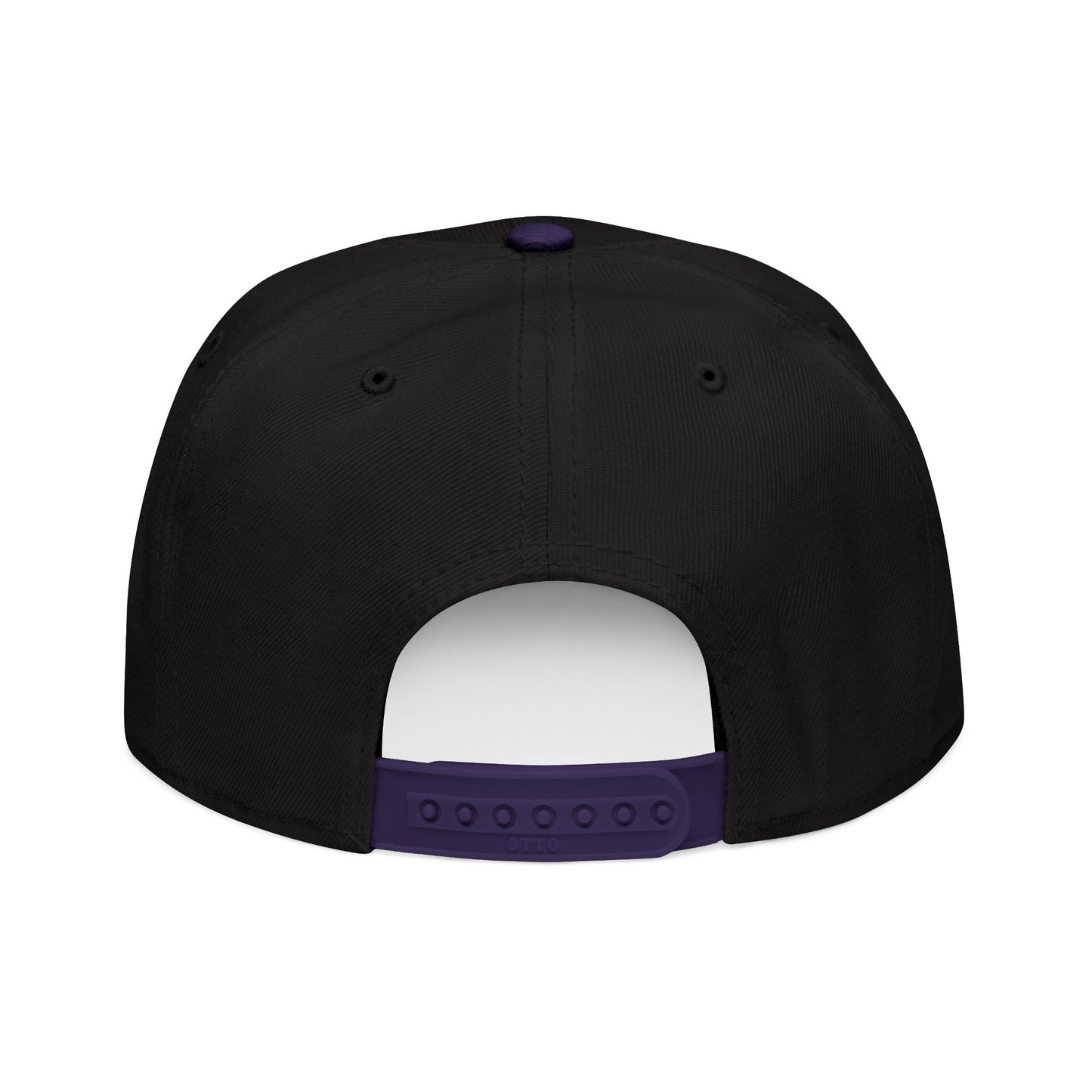 "Chill of Darkness" Embroidered Demon Snapback Cap - Edgy Streetwear Hat