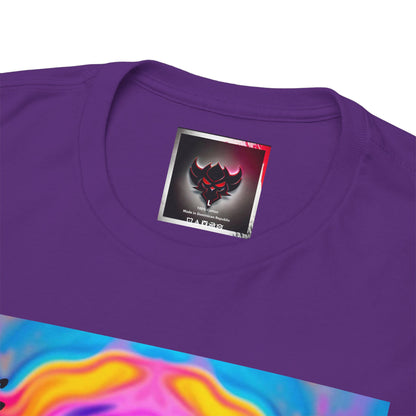 Vibrant Unisex Heavy Cotton Tee - 'If I Go missing, Just Know, I Did It On Purpose' Design