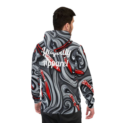"Ungodly Knives" Gritty Graphic Hoodie