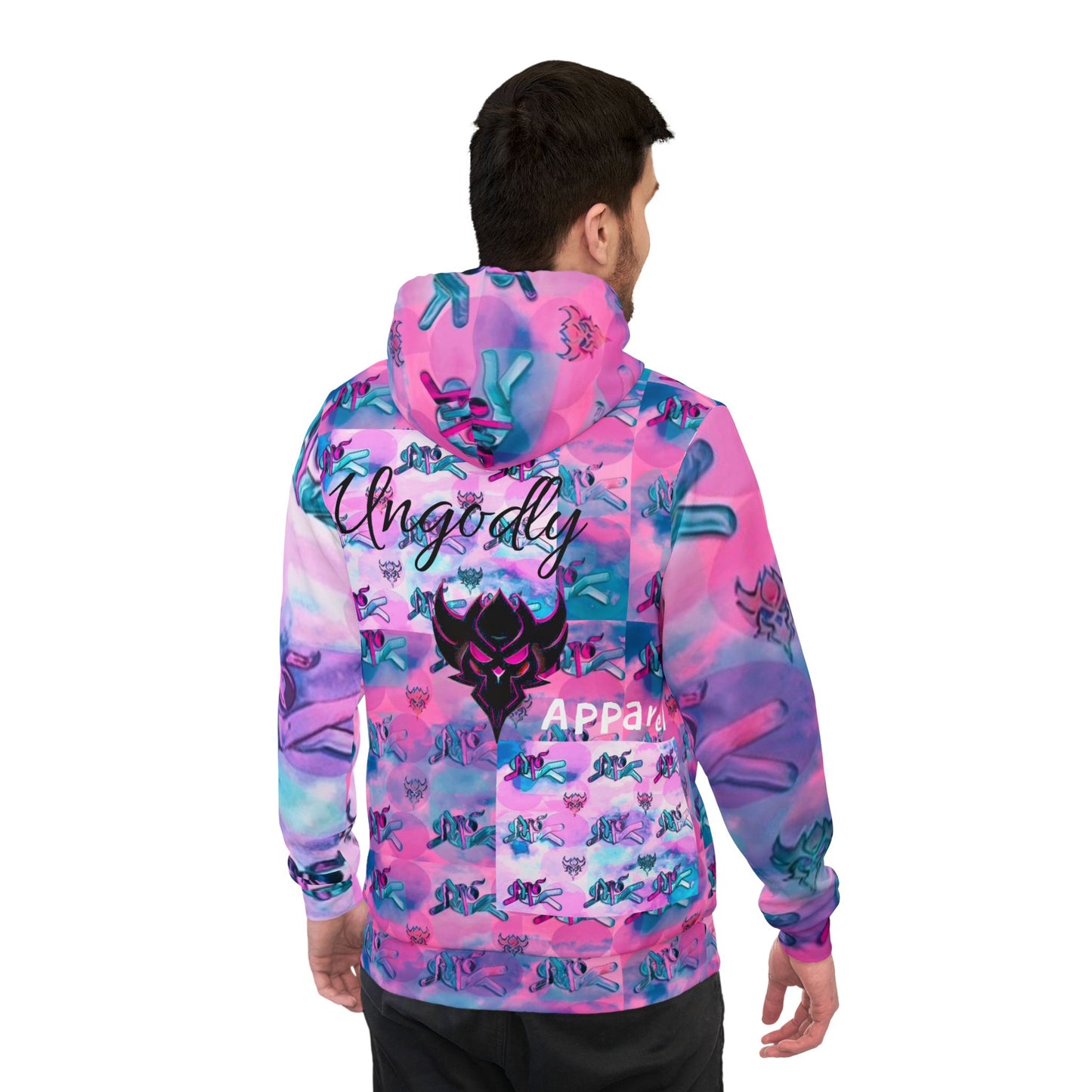 69 Colorful Athletic unisex Hoodie - Perfect for Athletes and Trendsetters