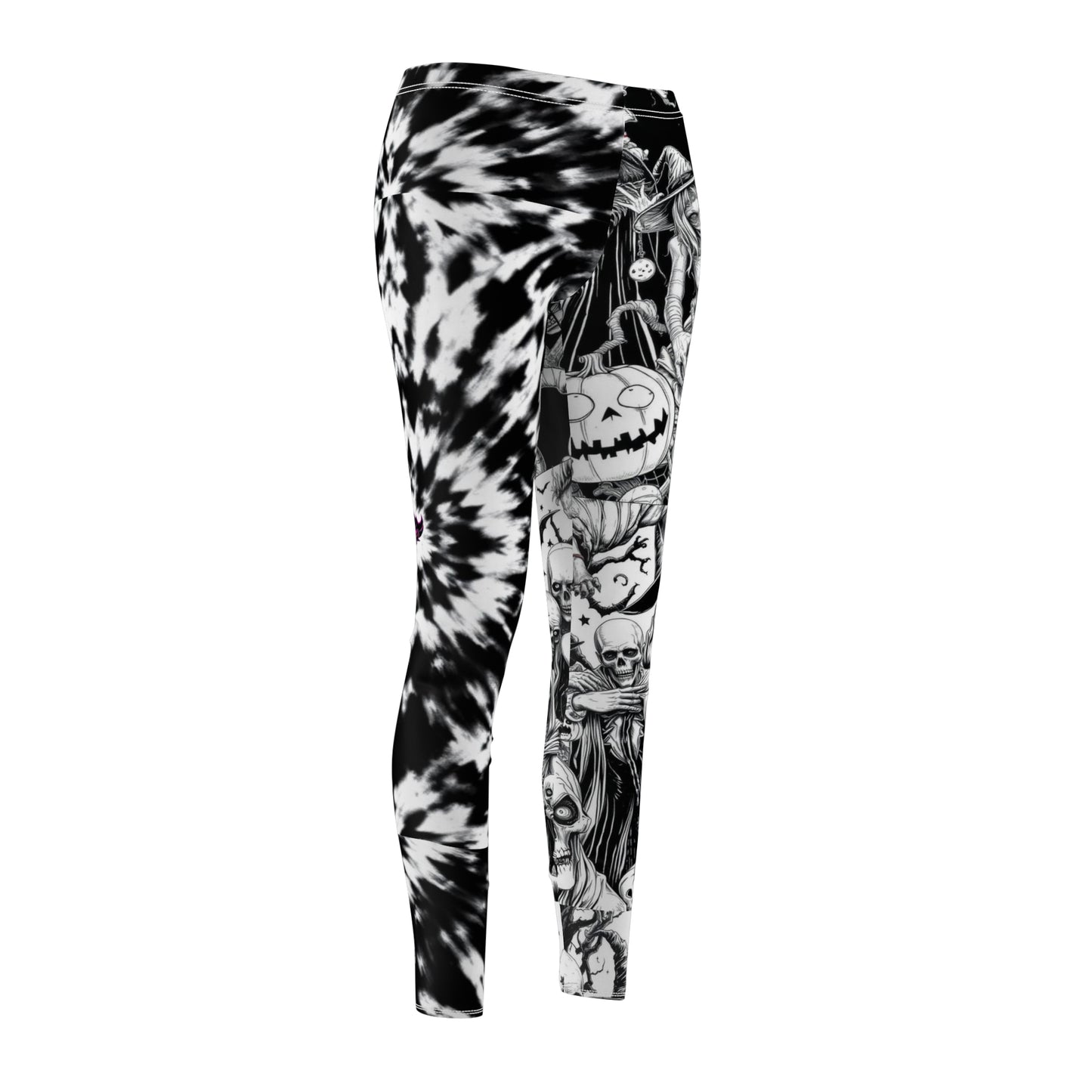 Gothic Halloween Leggings | Spooky Patterned Activewear, Casual Wear, Costumes, Gifts for Her, Fall Fashion