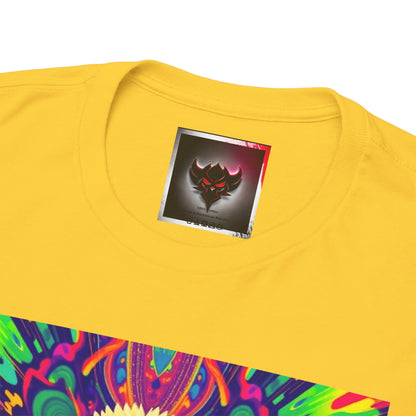 "Perico" Colorful Parrot Unisex Heavy Cotton Tee - Vibrant Tropical Shirt