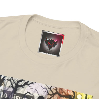 "Dare to Disrupt, Refuse to Conform, Stay Ungodly" Unisex Heavy Cotton Tee