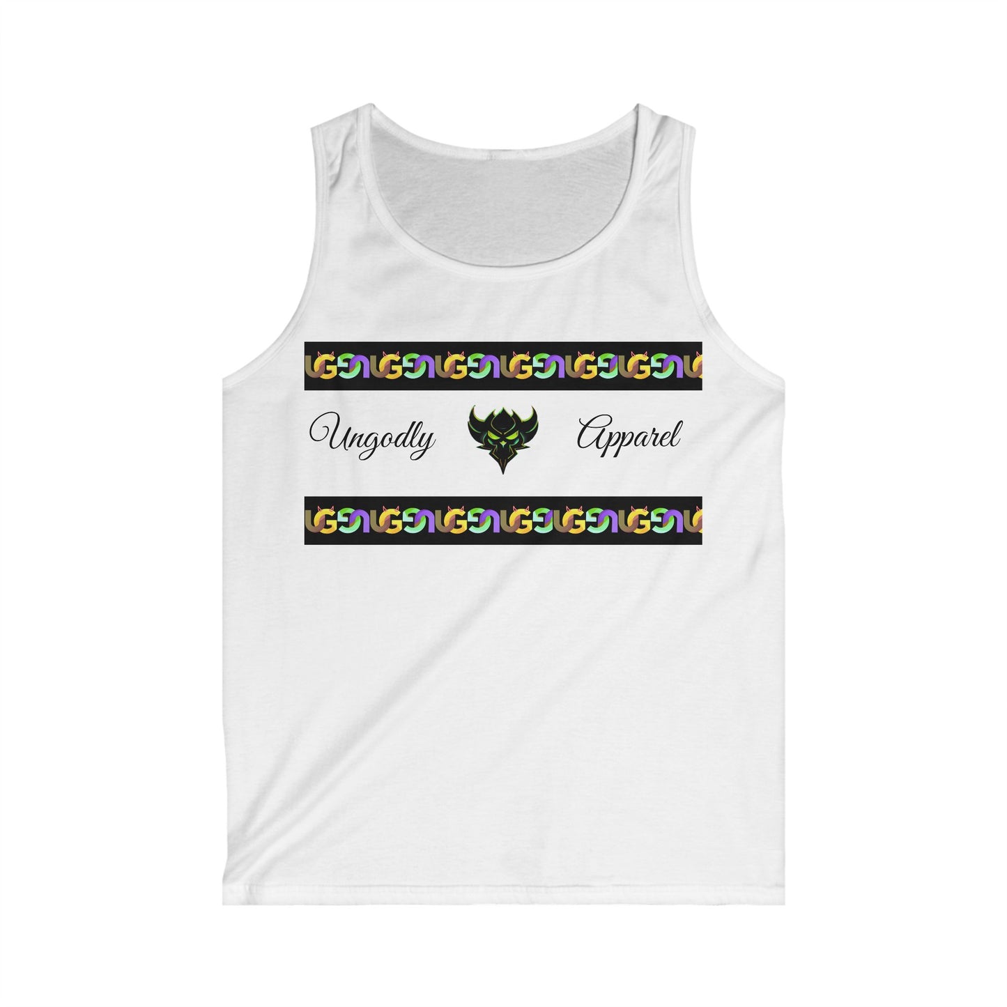 Ungodly Apparel Tank Top — Gothic Logo Men's Tank