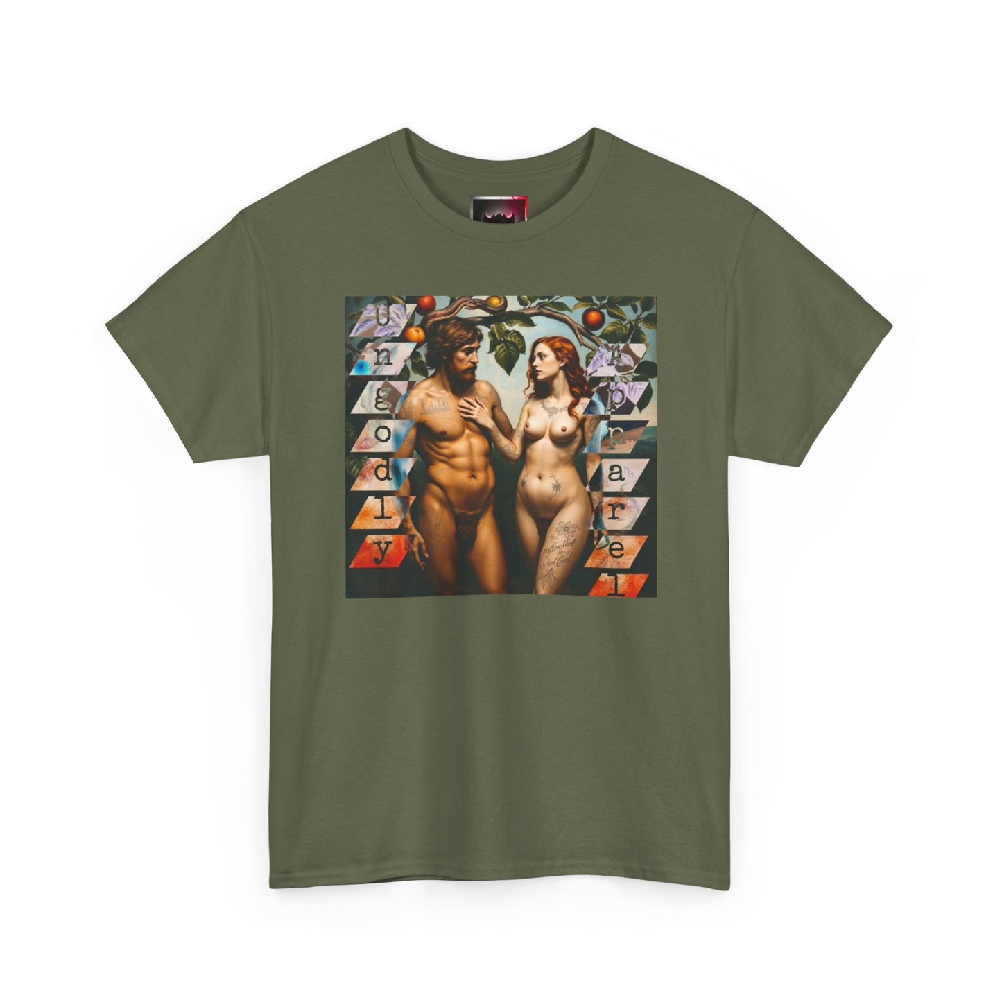 Artistic Renaissance "Garden of Eden" T-Shirt — Vintage Mythology Graphic Tee
