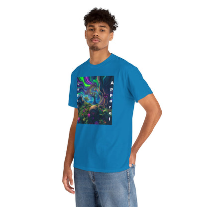 Ungodly Apparel Unisex Heavy Cotton Tee - Vibrant Nature Design