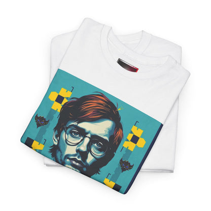 "Cannibal Couture" Unisex Heavy Cotton Tee - Retro Vibe Shirt, Casual Wear, Gift for Him/Her, Unique Graphic Tee, Halloween Costume