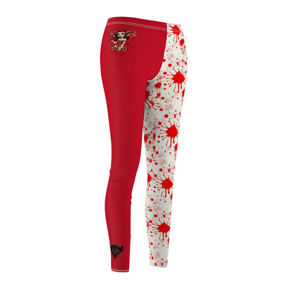 Stylish Women's Casual Leggings - 'BadDie' Statement Pants for Active Lifestyle, Fitness Wear, Leisure, Unique Gift Ideas