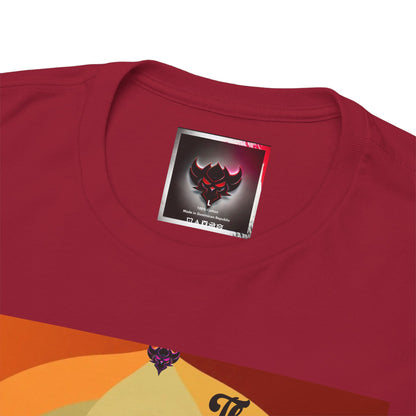 Earth-Inspired Unisex Heavy Cotton Tee - 'The Only Bitch You Can't Ghost'