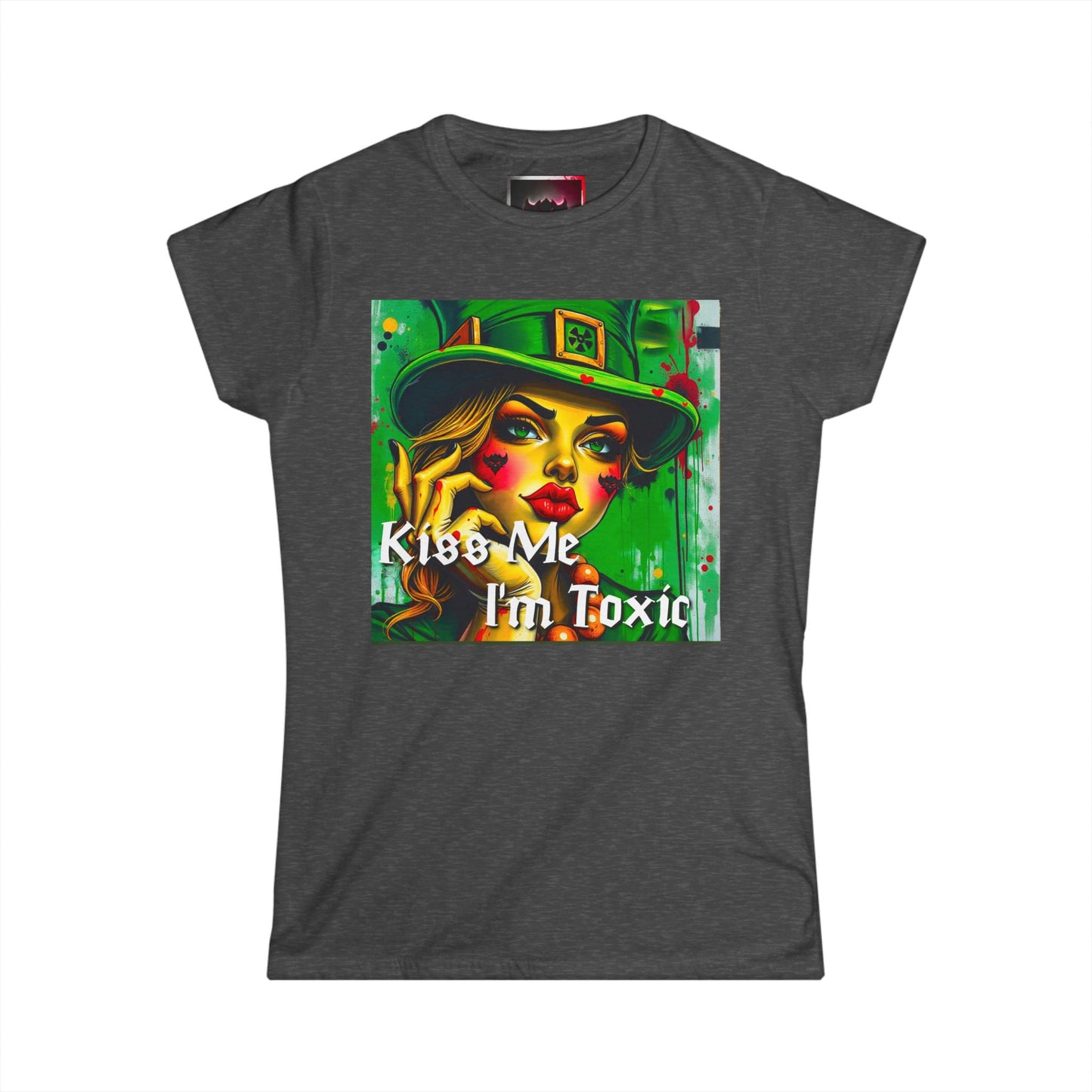"Kiss Me Toxic" Women's Softstyle Tee