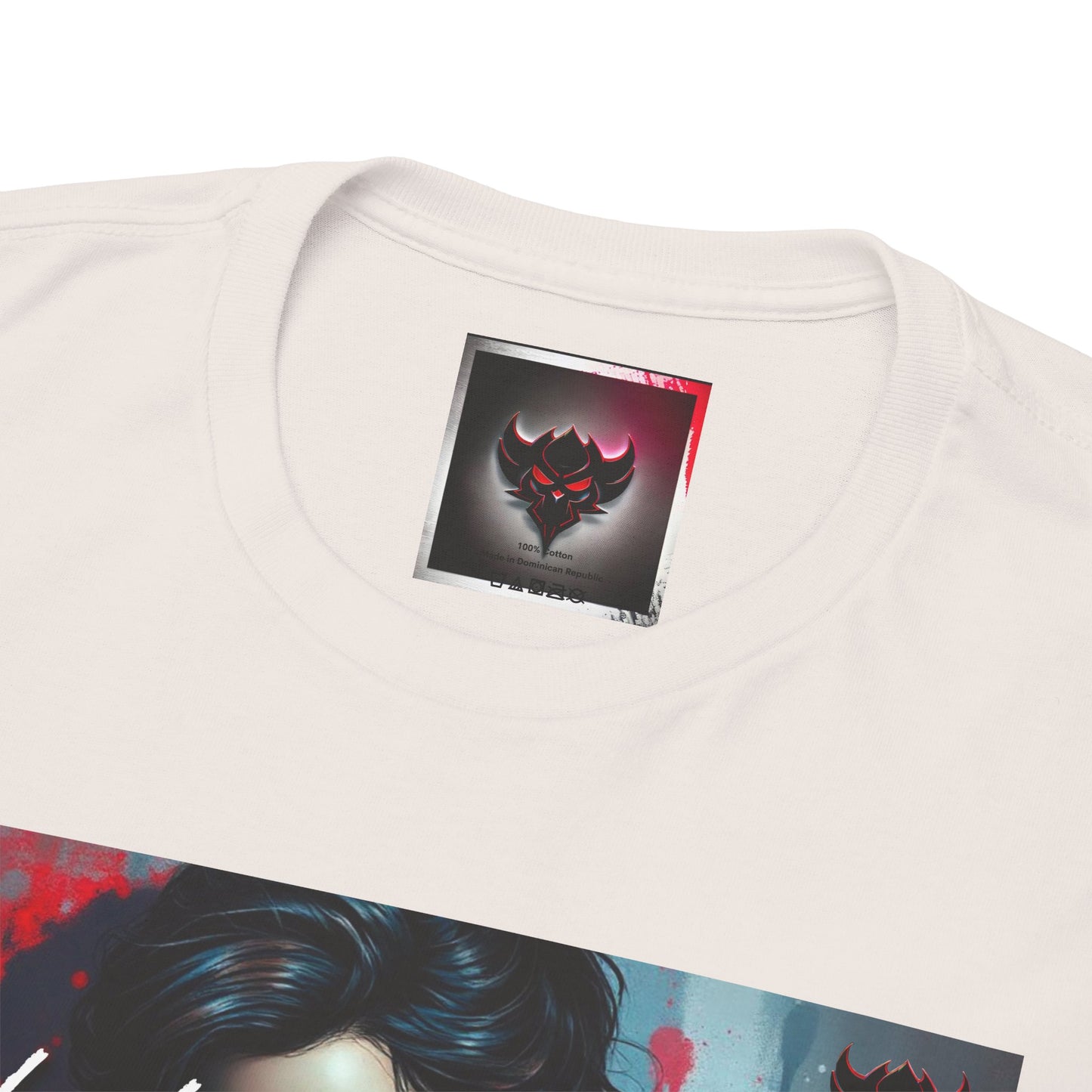 Edgy Tattoo Art Unisex Heavy Cotton Tee - "Locked Inn" Graphic T-Shirt