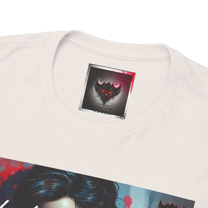 Edgy Tattoo Art Unisex Heavy Cotton Tee - "Locked Inn" Graphic T-Shirt