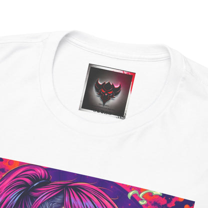 Chic Unisex Heavy Cotton Tee - 'High and Mighty' Graphic Shirt for Trendsetters